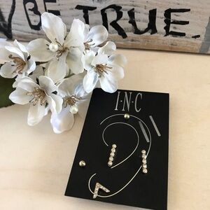 goldstone crystal ear pack earrings multiple piercings